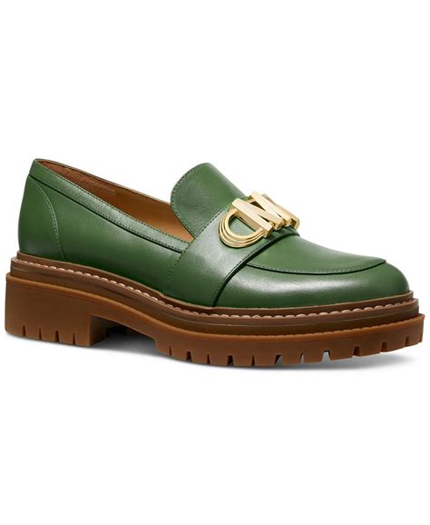 michael kors parker gold|Michael Kors parker lug loafer.